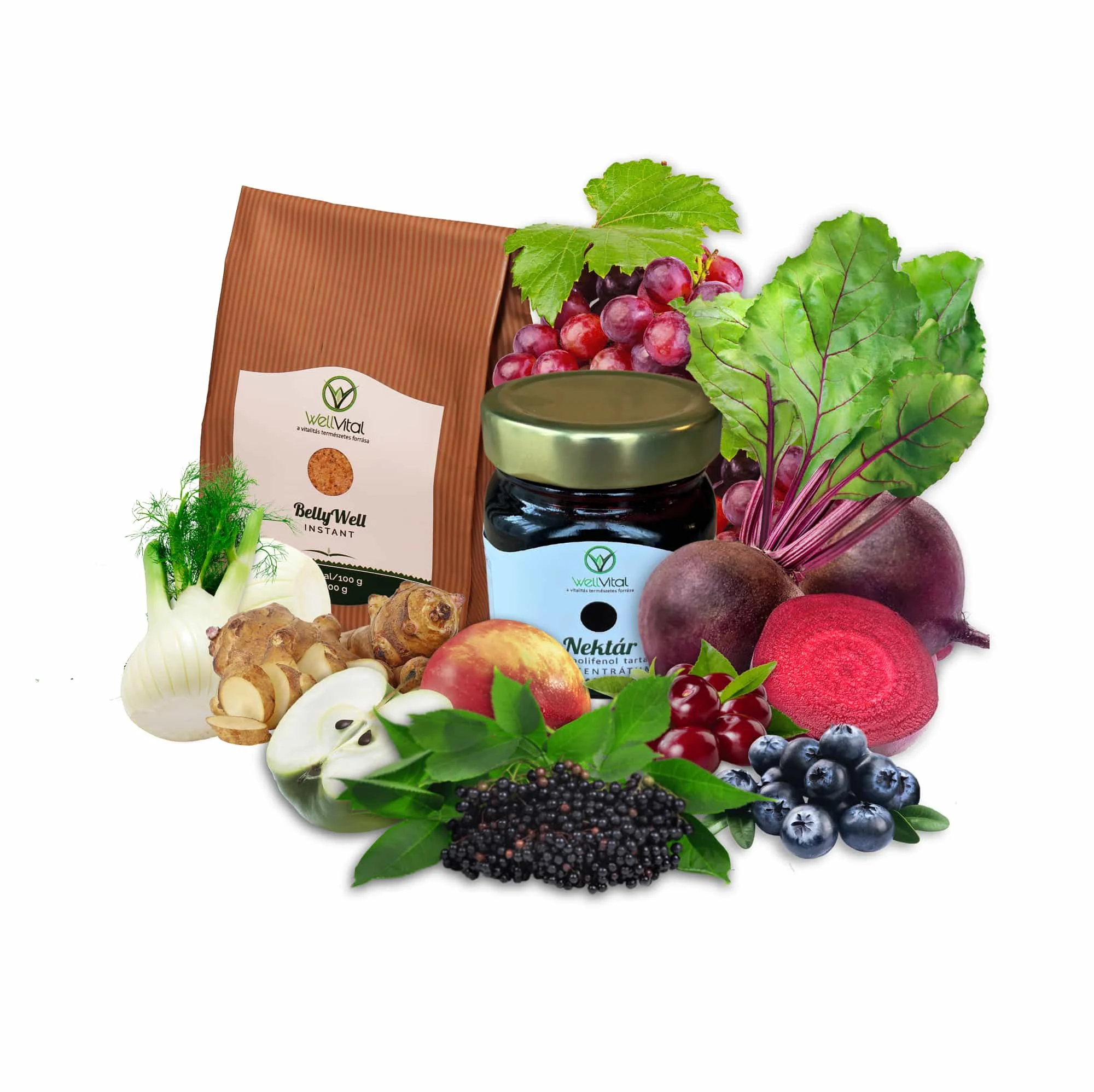 bellywell instant nektar koncentratum duo csomag wellvital shop - WellVital